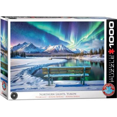 EUROGRAPHICS Polární záře na Yukonu 1000 dílků