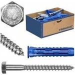 Rawlplug Universal spikes 4ALL 12x60 with insert with hex bar 8x100 10pcs. RAWLPLUG
