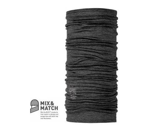 BUFF Merino lightweight Solid Grey
