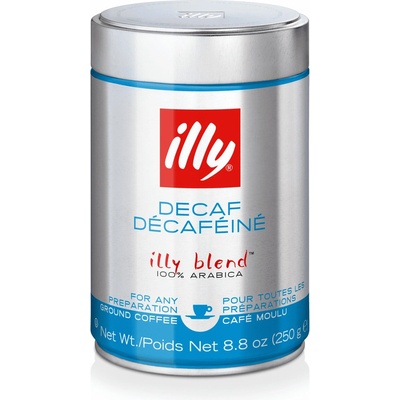 Illy Decaf mletá bez kofeinu 250 g – Zbozi.Blesk.cz