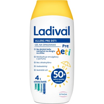 Ladival Children Allerg gél na opaľovanie SPF50+ 200 ml