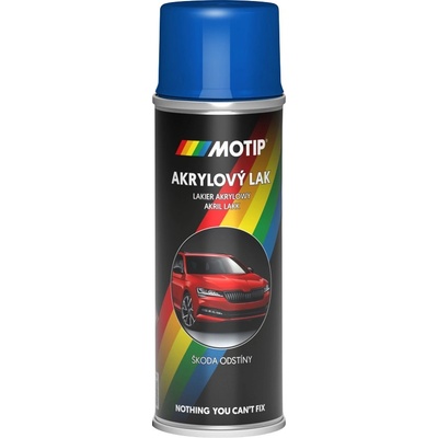 Motip Dupli Autoemail Škoda Modrá Iris 200ml