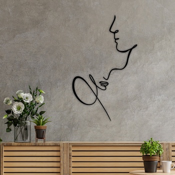 Decono Метална Декорация Нежни Извивки