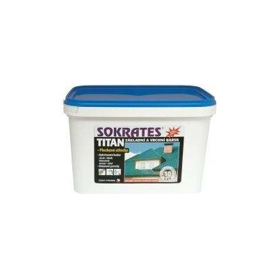 Sokrates Titan základní a vrchní barva na střechy 5kg 0105 šedá