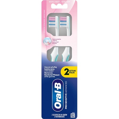 Oral-B Zubní kartáček Sensitive Střední 2 ks