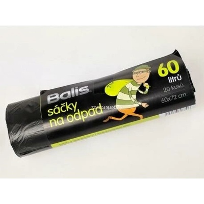Sáčky na odpad 20 ks 60 L Balis