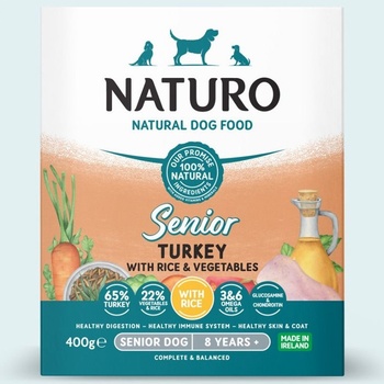 Naturo Senior Turkey & Rice with Vegetables 400 g
