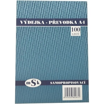 MSK 287 Výdejka - převodka A4 NCR