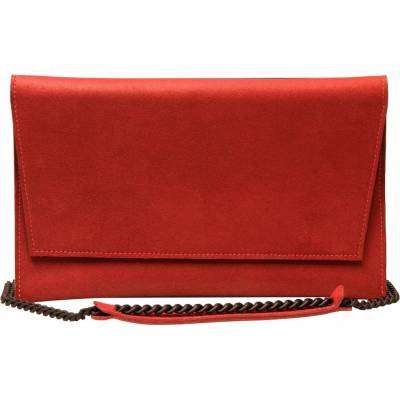 RR Lotyšský Ateliér AGLEA kožená crossbody kabelka CAMILLE červená