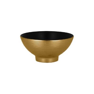 RAK Porcelain Antic mísa kulatá zlatá 12 cm