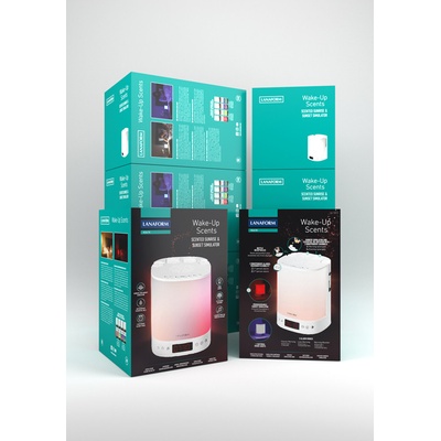 LANAFORM WAKE-UP-SCENTS MULTIFUNKCNY AROMABUDIK
