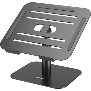 Fellowes Alumia, 15 inch, оптимална ергономия, от 15 до 30 cm регулиране, Накланяща се платформа, алуминий, черна (Alumia)
