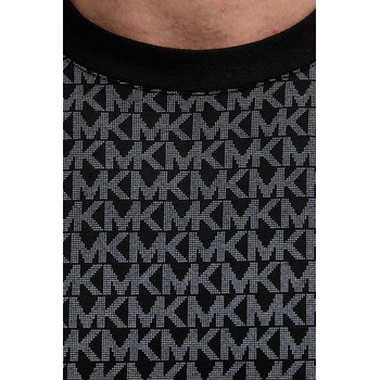 Michael Kors Памучна тениска Michael Kors в черно с десен CS5529A5KS (CS5529A5KS)