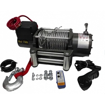 Лебедка 17500 либри, 12 V, електрическа, Titan (20201210)