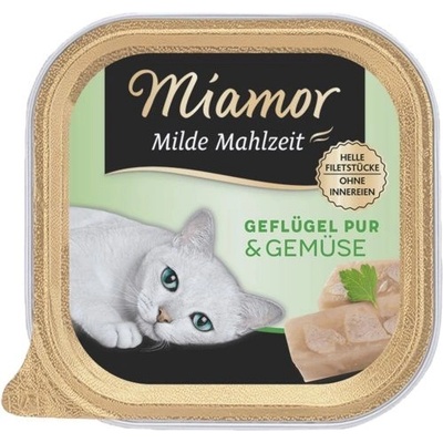 Miamor Milde Mahlzeit птиче месо и зеленчуци 100 г