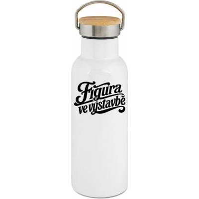 123TRIKO termoska Figura ve výstavbě černá 500 ml