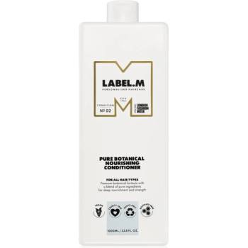 label.m Pure Botanical Nourishing Conditioner хидратиращ и подхранващ балсам за всички видове коса 1000ml