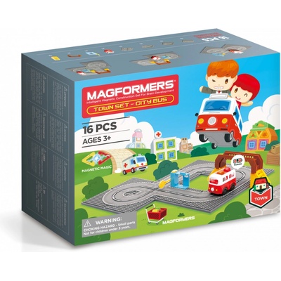 Magformers Městečko Autobus – Zboží Dáma
