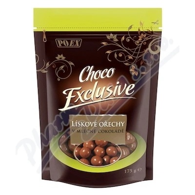 Poex Lískové ořechy v mléčné čokoládě 175 g