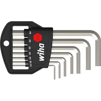 Wiha Zástrčné šestihranné klíče 1,5 - 6 mm v držáku Classic 01172