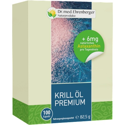 Dr. Ehrenberger Naturprodukte Премиум масло от крил - 100 капсули