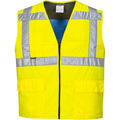 Portwest CV02 High Vis chladiaca vesta Žltá