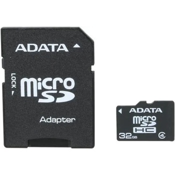 ADATA microSDHC 32GB Class 4 AUSDH32GCL4-RA1