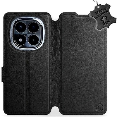Mobiwear kožené flip knížkové Pro Xiaomi Redmi Note 14 Pro 4G - Černé 5906511681781