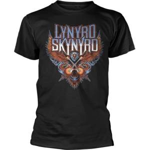Lynyrd Skynyrd Crossed Guitars Black XL Риза (PH13448XL)