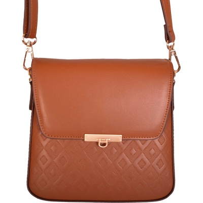 Aaryans dámská crossbody kabelka X035 hnědá