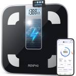 RENPHO Digital Scale, Solar Scale without Battery, 180 kg - R-A012 (R-A012)