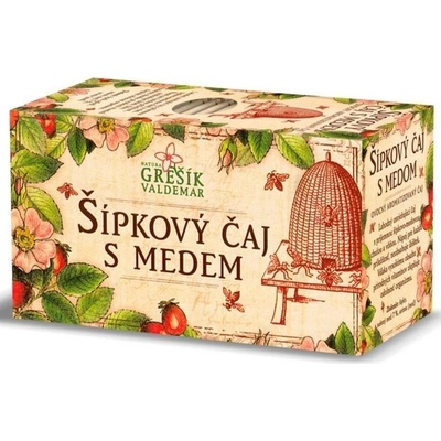 Grešík Šípkový čaj s medom 20 n.s. 60 g