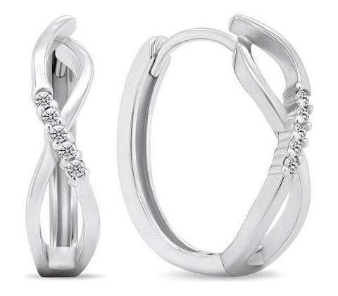 Brilio Silver náušnice EA454W