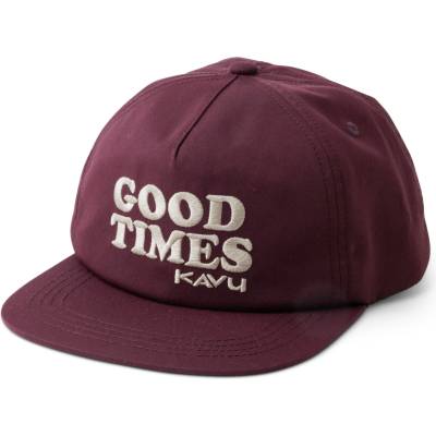 KAVU Шапка с козирка Kavu Ridgemont Cap - Fig - размер One Size (904-4848-0211)