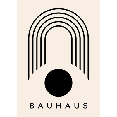 Plagát, Obraz - Bauhaus Print 40, 30 × 40 cm
