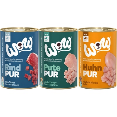 WOW Pur variace chutí 18 x 400 g