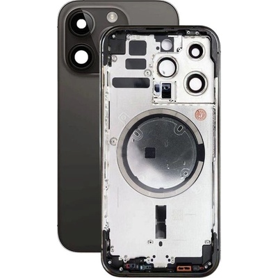 Kryt Apple iPhone 14 Pro - Zadní Housing (Space Black), Space černý