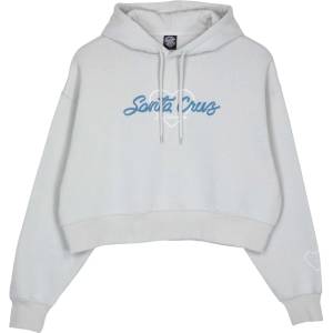 Santa Cruz Дамски пуловер Santa Cruz Women's Love Script Front Hood Jumper - Mist - размер 16 (UK) (117-3318-0116)