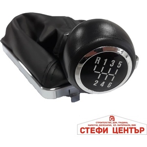 Paolo Топка за скоростен лост с маншон съвместима с Opel Vectra / Astra 04-13 с 6 скорости (58397) - steficenter