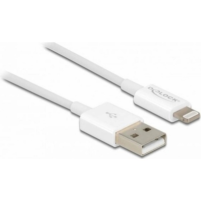 Delock 83000 Nabíjecí USB 2.0 USB-A zástrčka Apple Lightning konektor 1m bílý