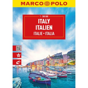 MARCO POLO Reiseatlas Italien 1: 300.000 | Marco Polo Verlag (2024)
