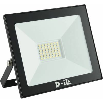 D-iL Led ПРОЖЕКТОР d-il 80602 ip65 30w 3350lm 120° 6000k ЧЕРЕН (80602)