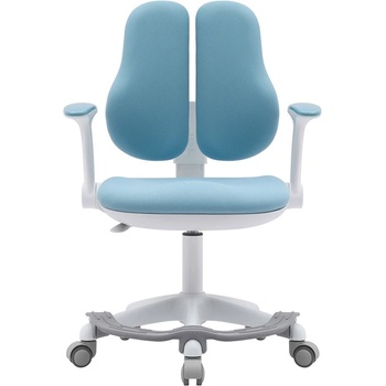 RFG Детски стол RFG Ergo Cute White, текстил, до 100 kg, син