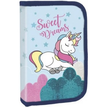 Image 1 of DERFORM Ученически несесер Derform - Unicorn, с 1 цип (PJJR12)