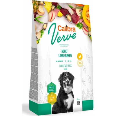 Calibra Dog Verve GF Adult Large Chicken & Duck 12 kg