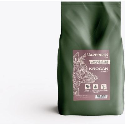 Happiness Goodness Grains Adult Small krocan s rýží 10 kg