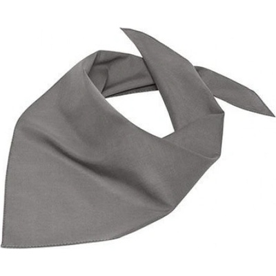 Šatka trojcípa Myrtle Beach Triangular Scarf sivá
