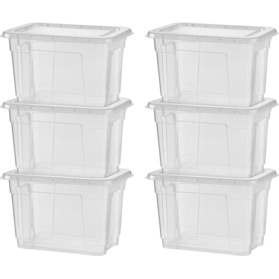 LIVARNO home Úložný box s víkem, 5 l, 6 kusů – Hledejceny.cz