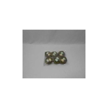 Dekoračné hniezdo, 6 ks P1597