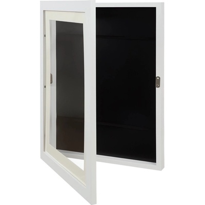Kruzzel 25419 Umělecký fotorámeček 33 x 24 x 3 cm, A4, bílý – Zboží Živě